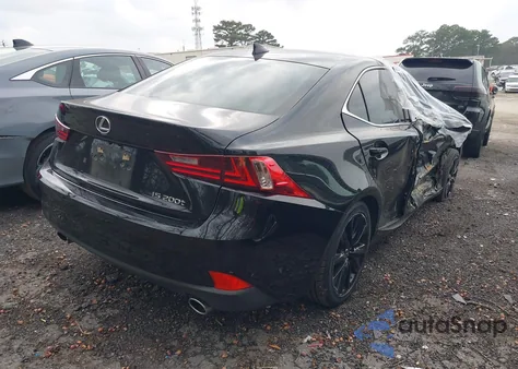 2016 Lexus Is 200T from USA, damaged, VIN JTHBA1D23G5032752